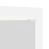 Wall-Mounted Coat Rack White 96 x 1.5 x 90 cm Engineered wood 874531