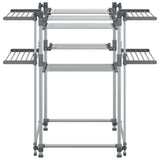 Laundry Drying Rack 107x107x120 cm Aluminium 154606