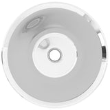 Wash Basin 42x14 cm Ceramic Silver 143493
