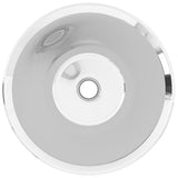 Wash Basin 42x14 cm Ceramic Silver 143493