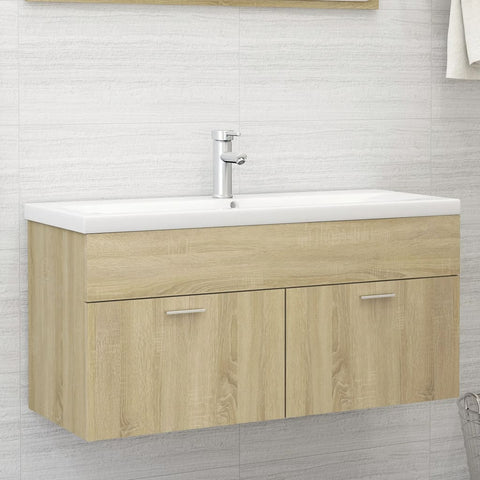 ZNTS Sink Cabinet with Built-in Basin Sonoma Oak Engineered Wood 3070850