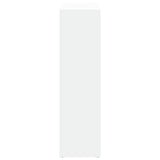 Room Divider Bookcase White 102x29x103.5 cm Engineered Wood 858048