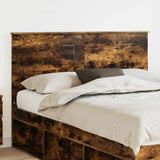 Headboard Smoked Oak 100 cm Engineered Wood 887621