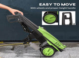 1800W High Pressure Washer, 150 Bar Pressure, 510 L/h Flow, High-Performance Portable Power Washer T3398P324016