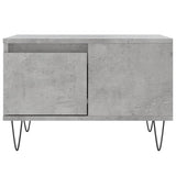 Coffee Table Concrete Grey 55x55x36.5 cm Engineered Wood 830760