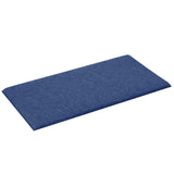 Wall Headboard 12 pcs Blue 60 x 30 cm Fabric 4008346