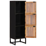 Highboard 35 x 30 x 120 cm Solid Mango Wood and Engineered Wood 42020091