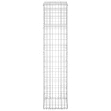 Gabion Basket Post 40x40x180 cm Iron 151264