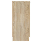 Sideboard Sonoma Oak 30x30x70 cm Engineered Wood 811139