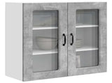 Dishwasher Panel Kalmar Concrete Grey 80 x 31 x 80 cm 884717
