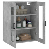 Wall Mounted Cabinet Concrete Grey 69.5x34x90 cm 828480