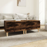 Side Tables 2 pcs Smoked Oak 50x46x35 cm Engineered Wood 819511