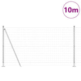 Welded Wire Fence with Concrete Base 10 x 1.2 m 3351055