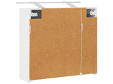 Bathroom Mirror Cabinet White 60 x 14.5 x 70 cm Engineered wood 889063