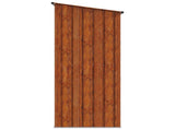 Garden Sheds Brown 203 x 85.5 x 200 cm Metal 42011304