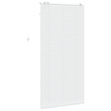 Venetian Blind White 95 x 160 cm 35 mm Solid Paulownia Wood 42015415