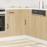 Kitchen Corner Base Cabinet Kalmar Sonoma Oak Engineered Wood 853510