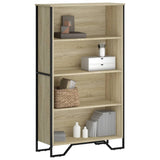 Bookcase Sonoma Oak 80x31x137.5 cm Engineered Wood 848630