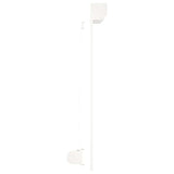 Roller Shutter Aluminium 130x140 cm White 144973