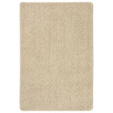 Shaggy Rug Cream 140x200 cm Anti Slip 340389