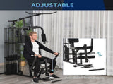 Multifunction Home Gym System Weight Training Exercise Workout Station T3398P376831