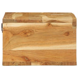 Wall-mounted TV Cabinet 60x30x19 cm Solid Wood Acacia 4017475