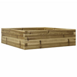 Garden Planter 80x80x23 cm Impregnated Wood Pine 847202