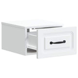 Wall-Mounted Bedside Cabinet 2 pcs White 34.5 x 33 x 20 cm 899276