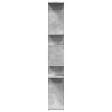 Book Cabinet Concrete Grey 92x29x188 cm Engineered Wood 3310319