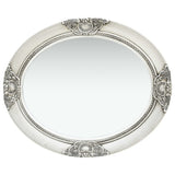 Wall Mirror Baroque Style 50x60 cm Silver 320350
