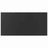Garden Dining Set with Cushion 7 pcs Black Poly Rattan 3261674