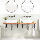 Bathroom Vanity Top Oil Finished 140x50x2 cm Solid Wood Acacia 3279697