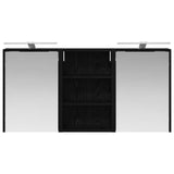 Bathroom Cabinet Set 3 pcs 126 x 16 x 62.5 cm Engineered wood 3403833