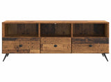 TV Cabinet Old Wood 102 x 34.5 x 50 cm Engineered Wood 895603