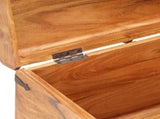Storage Chest 90x40x40 cm Solid Acacia Wood 289643