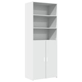 Highboard White 70x42.5x185 cm Engineered Wood 3281371