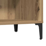 Record Cabinet Artisan Oak 84.5x38x89 cm Engineered Wood 857174