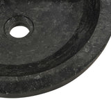 ZNTS Sink 40x12 cm Marble Black 142774