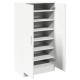 243062 Shoe Cabinet 7 Shelves White
