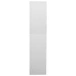 ZNTS Office Cabinet Light Grey 90x40x180 cm Steel 336414