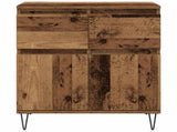 Sideboard Old Wood 60 x 35 x 70 cm Engineered Wood and Iron 881732