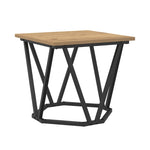 ZNTS Side Tables 2 pcs Artisan Oak Engineered Wood 868272