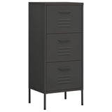 ZNTS Storage Cabinet Anthracite 42.5x35x101.5 cm Steel 336186