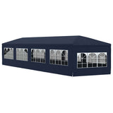 Garden Marquee 3x12 m Blue 91430