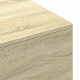 Coffee Table Sonoma Oak 100x49.5x31 cm Engineered Wood 834894
