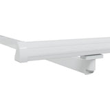 Awning Frame Manual White 400 x 350 cm Aluminium 313195