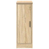 Garage Storage Cabinet Sonoma Oak 30x51x85 cm Solid Wood Pine 860555