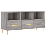 TV Cabinet Grey Sonoma 102x36x50 cm Engineered Wood 829026