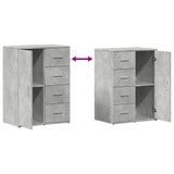 Sideboards 2 pcs Concrete Grey 59x39x80 cm Engineered Wood 3276633