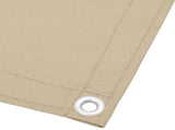 Balcony Screen Beige 90x700 cm 100% Polyester Oxford 4000179